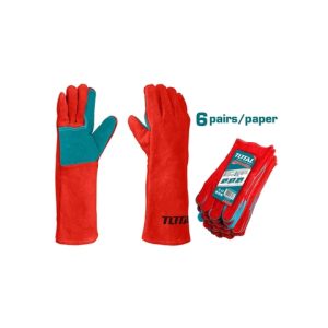 Găng Tay Vải Da Dùng Máy Hàn Total TSP15161