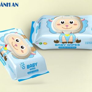 Khăn ướt không mùi Khánh An 250gr