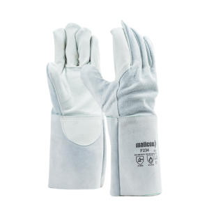 Găng Tay Da Hàn TIG, MIG Dài Tay Mallcom  F234