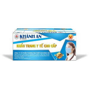 Khẩu trang y tế 2 lớp Khánh An hộp 50 cái