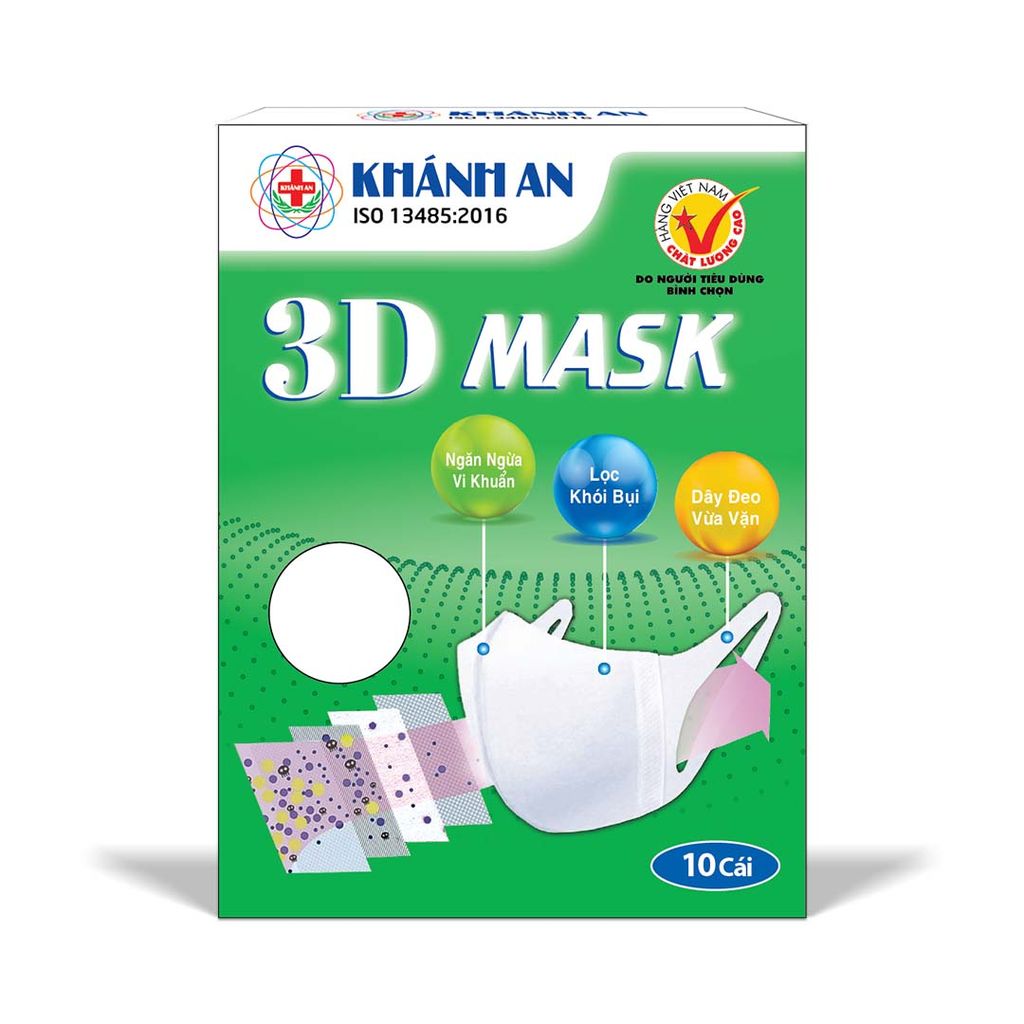 Khẩu trang 3D Mask Khánh An