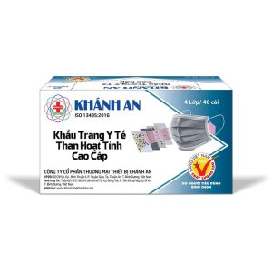 Khẩu trang y tế than hoạt tính Khánh An