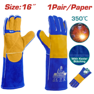 Găng Tay Vải Da Dùng Máy Hàn Total TSP15216